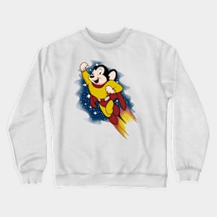 Classic mighty mouse Crewneck Sweatshirt